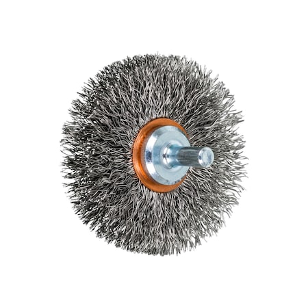 Pferd Mtd Crimped Wheel, .012 SS Wire, 2-1/2 82910